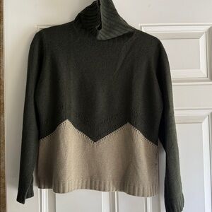 A. Giannetti Dark Green Cashmere Sweater